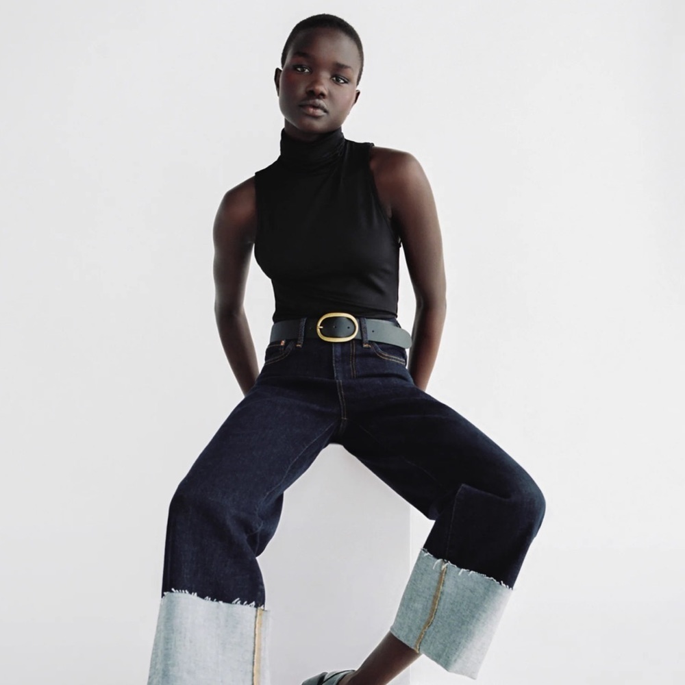 NWT Zara Ruched Stretchy Black Top Small